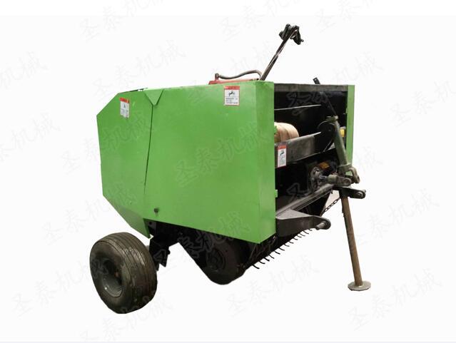 谷物秸稈回收打捆機占地體積小，重量輕，操作簡單，工作效率高