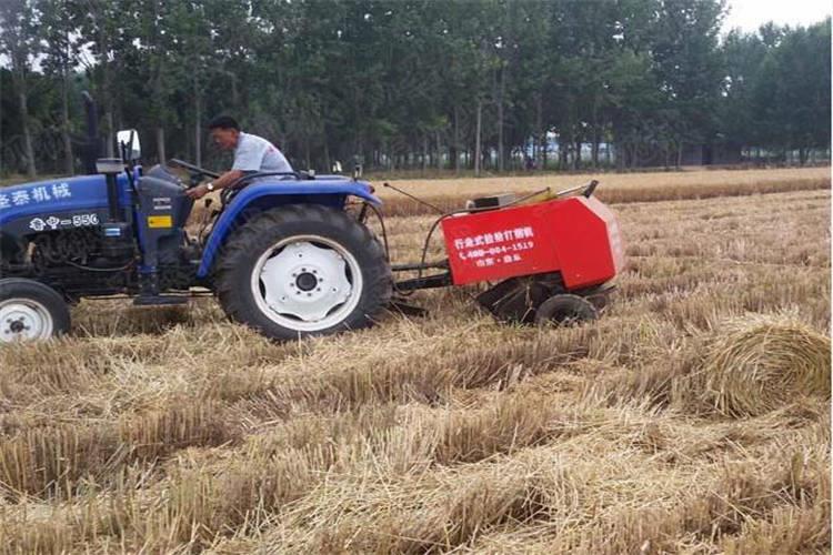 由于秸稈打捆機良好的密封性能，液體汁沒有流出